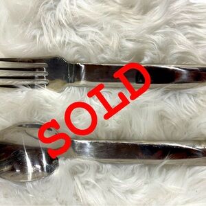 Philippi 2 piece stainless Steel Salad server set